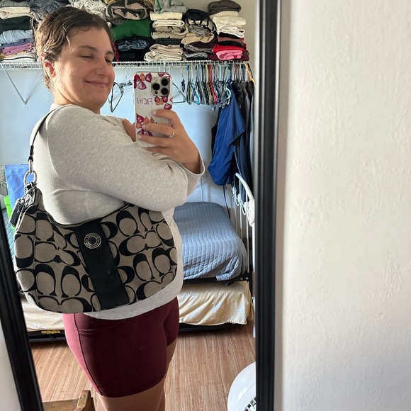Vintage Y2K Coach 90s Shoulder Bag - Picture 12 of 15